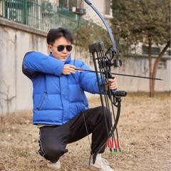 TOPARCHERY 54″ Takedown Recurve Bow for Right Hand Target Practice Hunting Bow