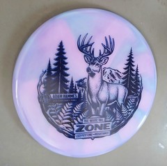 Discraft WHITE TAIL Zone 🦌 Adam Hammes Deer 🫎 New Z Swirl Double Stamp 175