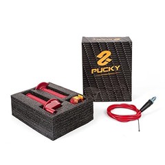 New 7/8″ 22mm Twist Throttle Accelerator Handle Grips and 1 red ribbon solid