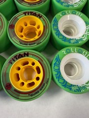 Sure Grip Fugitive Titan Roll Out speed Roller Skating Wheels 59 + 62mm lot