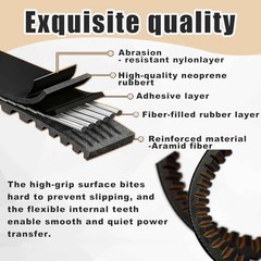 30 Series Go Kart Drive Belt Compatible with Coleman KT19Go Kart CVT Torque 6