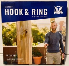 Hard Rock Hotel Casino Tulsa Custom Hook and Ring Toss Game, Outdoors, Man Cave