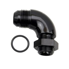 90 degree 10AN Male Flare to 8AN ORB Port Full Flow 10AN to 8AN ORB 90 Degree