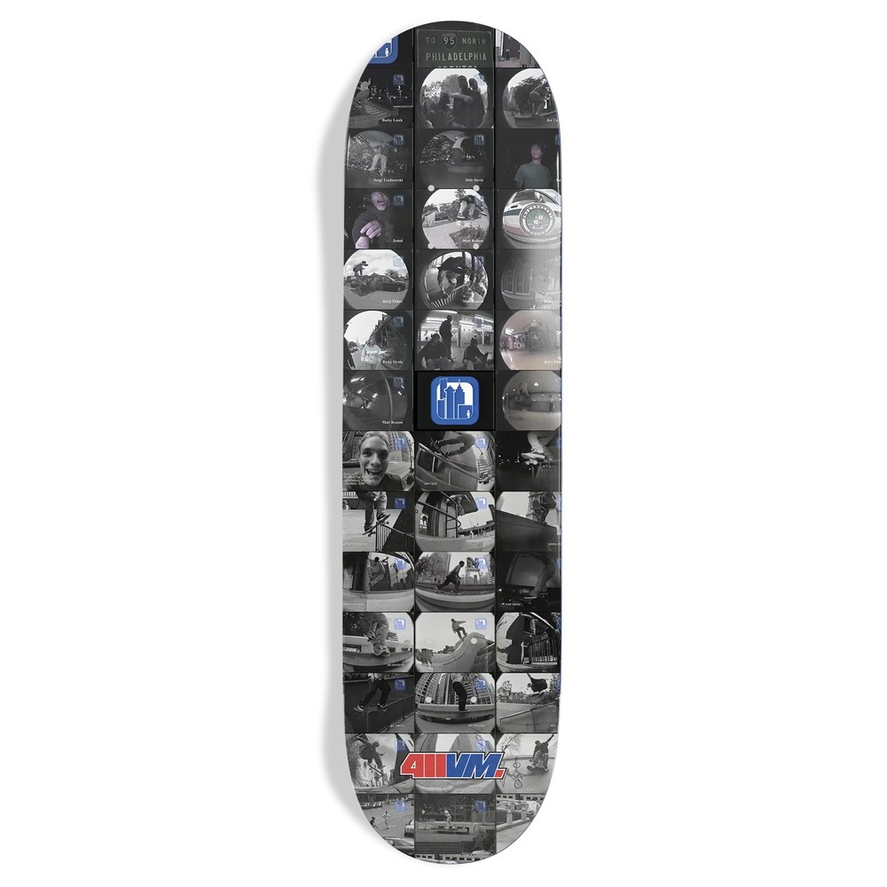 411VM Skateboard Deck Metrospective Frame Grab 8.25″ x 32″