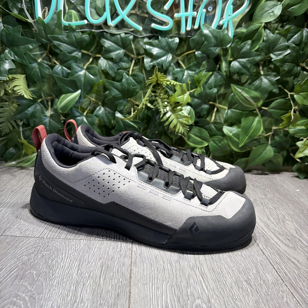 black Diamond Technician Leather Black Gray Men’s Shoes US size 11