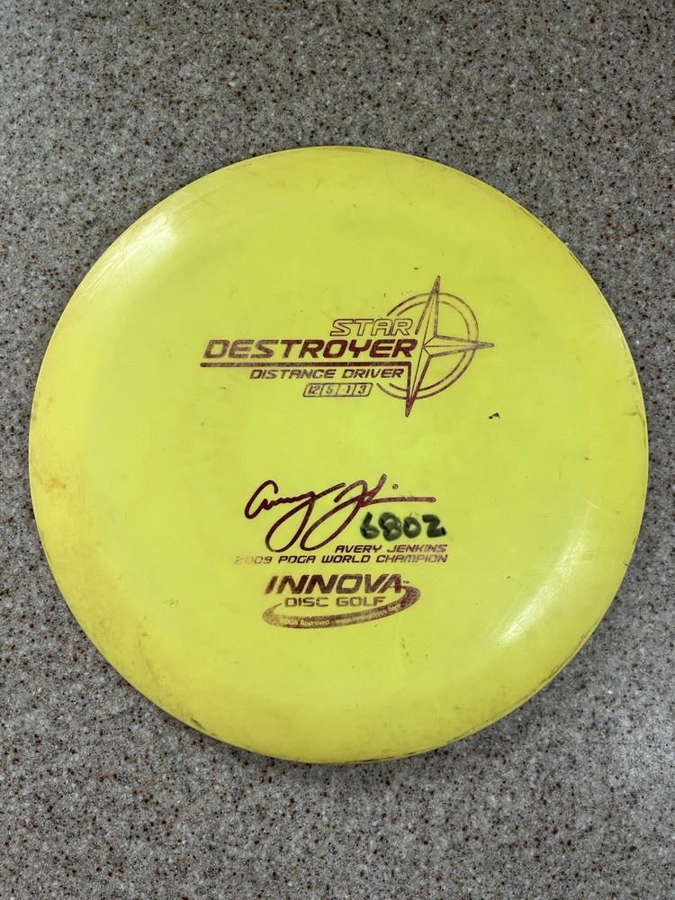 Innova Star Destroyer Avery Jenkins 2 Line 171g 6/10 INK Yellow AJ