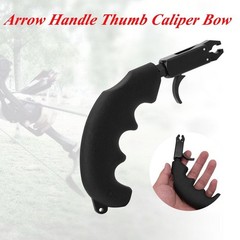 Handle Thumb Caliper Bow Release Grip Compound Bow Archery Release Aid SS5 [
