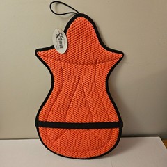 Formay Cushion Grip Saddle Seat Cover, Orange NEW 3/4″ x 24″ x 14.5″