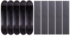 Cal 7 Maple Skateboard Deck Multi-Color 7.75″ 8″ 8.25″ 8.5″ w/Grip Tape 5 Pack