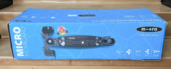 Micro Kickboard Monster 3-Wheel Adult/Teen Scooter Grey Brand New Free Shipping