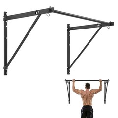Pull Up Bar,50 in Width Wall Mounted Pull Ups,Adjustable Depth 22″or 30″from Wal