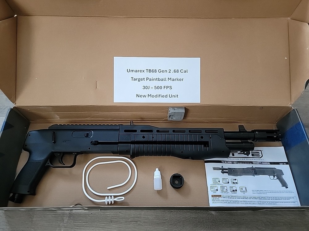 Umarex T4E TB HDB 68 Gen 2 – Paintball Marker – New/Modified – 30J