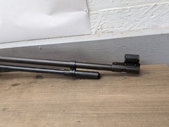 VINTAGE .177 CAL PELLET RIFLE BREAK BARREL UNMARKED, SHOOTS NICELY