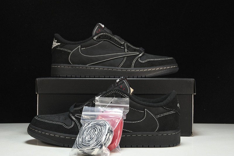 AJ 1 Retro Low OG SP T S Black Phantom DM7866-001 Men’s Casual Shoe Sizes 4-13