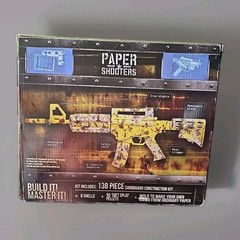 Paper Shooters Zombie Slayer Kit, Realistic Shells Paper Splat Pellets New