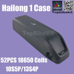 Ebike Hailong 1 Battery case 36V / 48V for 52pcs 18650 cells + Holder+Controller