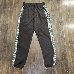 Midwest Clothing Throwback Jogger Paintball Pant – Green/Tan – SMALL – 28-32