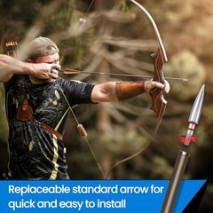 12pcs Archery Field Points, 100/125/150/300 Grain Field Points, 5/16-100Gra»