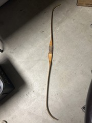 Vintage Bear Kodiak Recurve Bow 60in 49# Glass Powered Fred Bear Archery USA