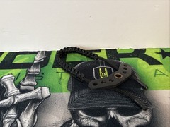 Archery Bow Wrist Sling Black and White Reflective Mathews, Hoyt, PSE, Bowtech