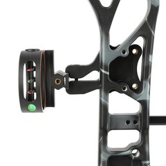 Compound Bow 3Pin Sight Adjustable .029″ Optical Fiber Archery Bow Shooting Hunt