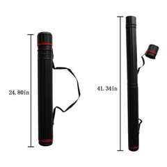 Arrows Quiver Tube Archery Case Back Shoulder Quiver Adjustable 12-24Pcs Arrows