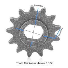 Portable 25H 13T Chain Sprocket Replacement For MY1020 Motor Premium