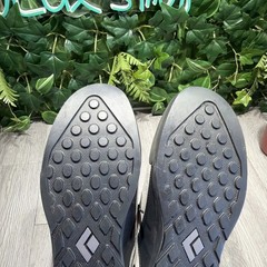 black Diamond Technician Leather Black Gray Men’s Shoes US size 11