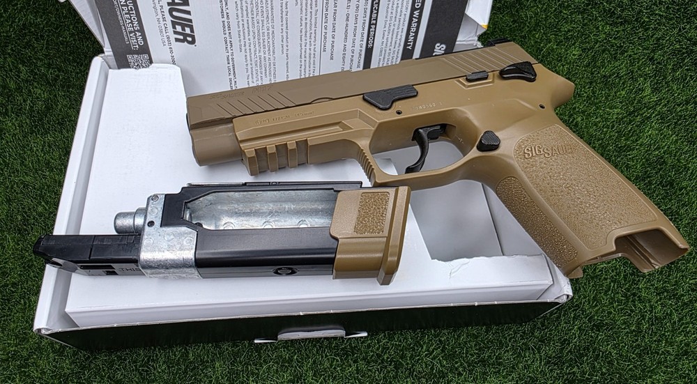 Sig Sauer #AIR-M17-177 P320 M17 CO2 Pellet Gun Air Pistol 380fps .177 cal
