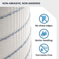 ESK Packaging Woven Polyester Strapping – 3/4 Inch x 250 Foot x Standard