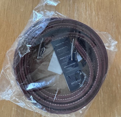 BNWT Antares Calf Stirrup Leathers – Nylon Lined – Chestnut – 145 CM / 50″ – NEW