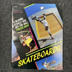 Vintage Skateboards Poster Book 1988 Skateboard 15 Mini Posters