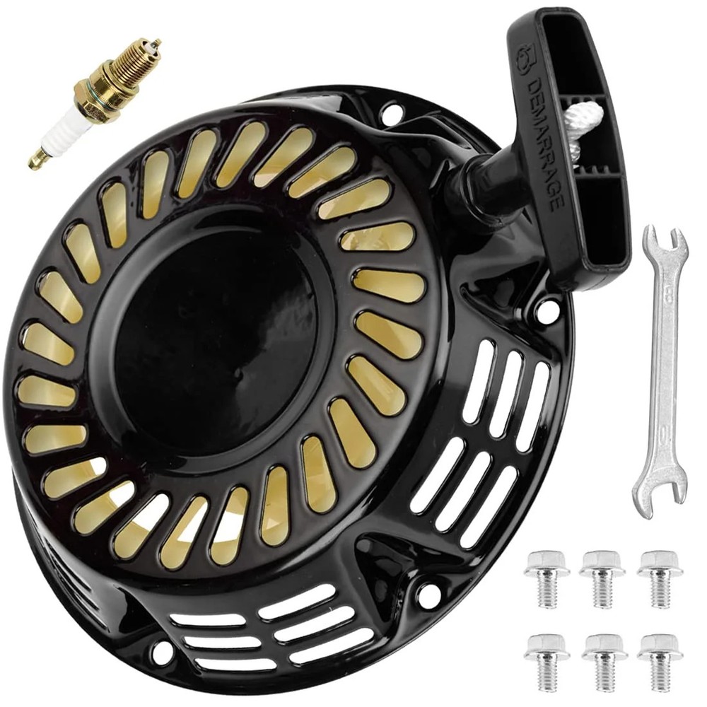 Pull Recoil Start Spark Plug for 196cc 5.5hp 6.5hp Coleman BT200X CT200U …