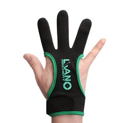 Archery Gloves Leather Practice Hunting Three Finger Protector for Youth Adul…