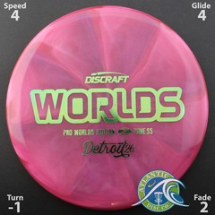 Discraft Z Swirl Zone SS – 2026 Worlds – Scale Weight