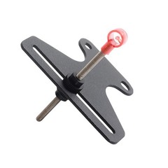 1 Pin Recurve Bow Sight T Shape Calibrated Sight Easy To Install Practice Target