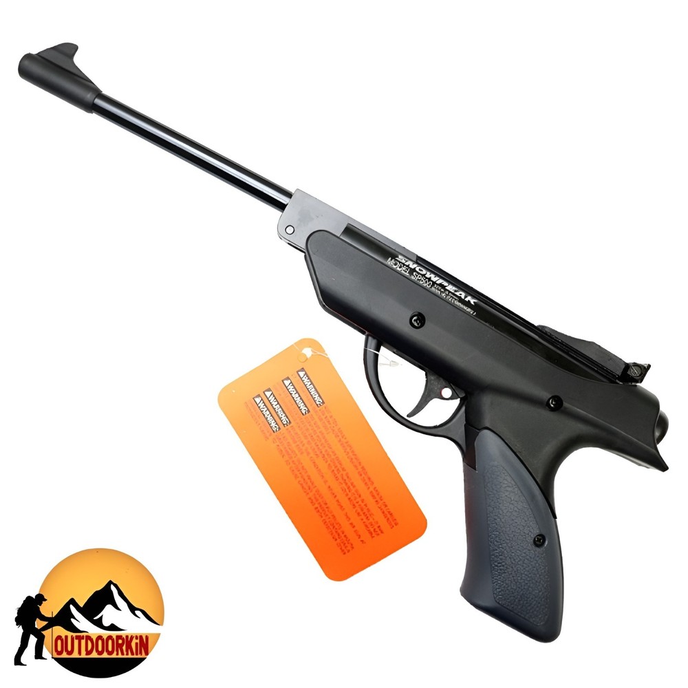 Defender Black 5.5mm Caliber Break Barrel Pistol With Plastic Body