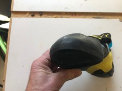 Scarpa Vapor V size 44, excellent condition, fresh C4 resole from Rock&Resole