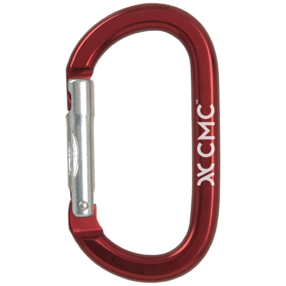 CMC Aluminum Oval Non-Locking Carabiner – Rescue, Rope Access, Confined Space
