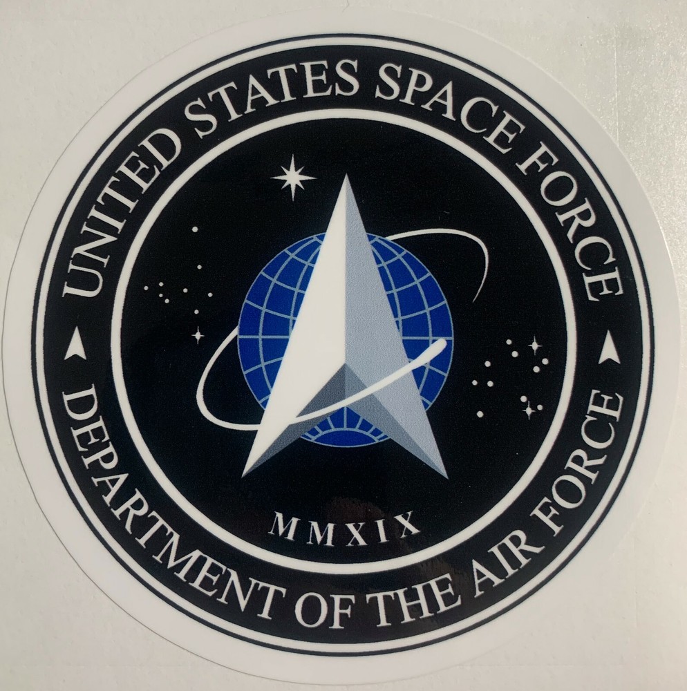 UNITED STATES SPACE FORCE DEPARTMENT OF THE AIR FORCE MMXIX STICKER NEW D455