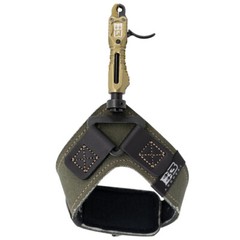 B3 Archery Rook Release, Swivel Stem Connector, Buckle Strap, Olive Drab