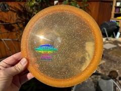Metal Flake Roadrunner Champion FLAT Rainbow Air Force Disc Golf Innova #2467