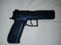 NEW ASG CZ P-09 Polymer Gas Blow Back Airsoft Pistol With Metal Slide – Black