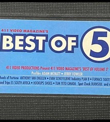 411 Video Productions Present “BEST OF VOLUME 5” VHS Skateboard Movie