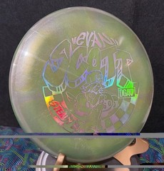 DGA 2024 Evan Scott Swirl Tour Series Steady BL Green Putter 2/3/0/2 Disc Golf