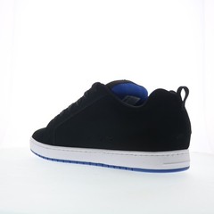 DC Court Graffik 300529-XKSB Mens Black Nubuck Skate Inspired Sneakers Shoes 17