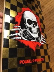 Powell Peralta OG Ripper 10”x30” Skateboard Deck w/ Tape + Indie 215 Trucks *New