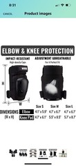 Adult &Kids Knee Pads Elbow Pads Wrist Guards 6 In 1 Protective Gear Skateboard