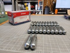 62 Pack Crosman Powerlet 12g CO2 Cartridges – Brand New Bulk Lot Airgun BB