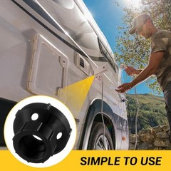 RV Water Fill Adapter, Fresh Water Tank Hose Adapter for Travel Trailer &